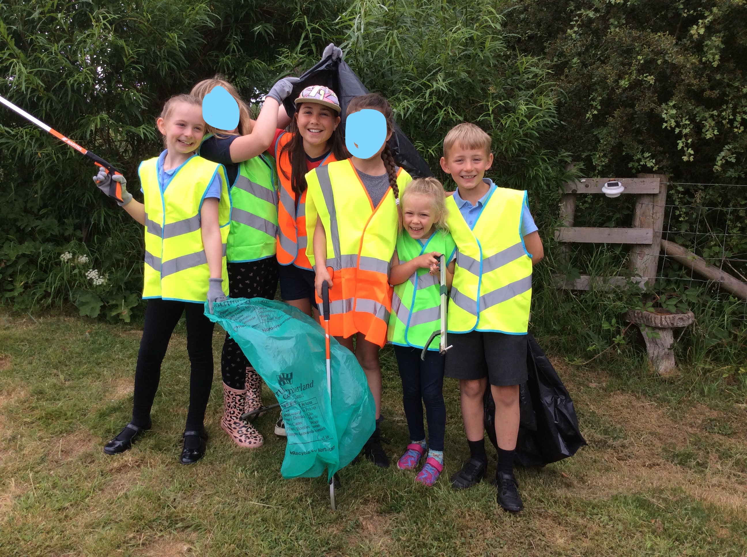 School Council litter picking 